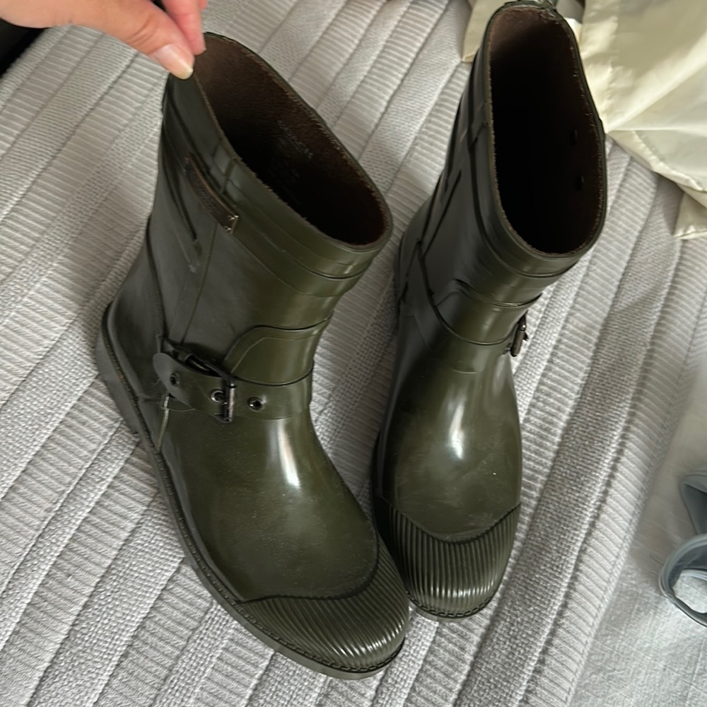 Coach rain boots
